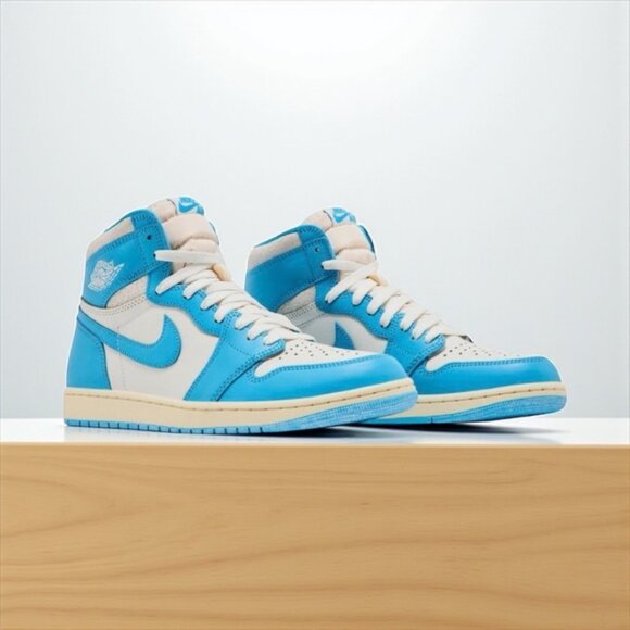 Air Jordan 1 Retro High OG UNC Reimagined Mens Basketball Shoes DZ5485 402 NEW - Picture 1 of 8